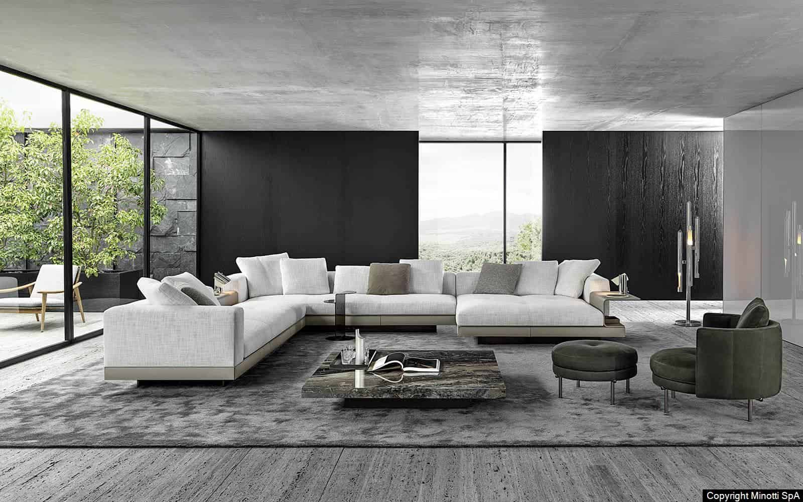 Ferruz Studio de interiorismo - distribuidor oficial de Minotti en Barcelona.